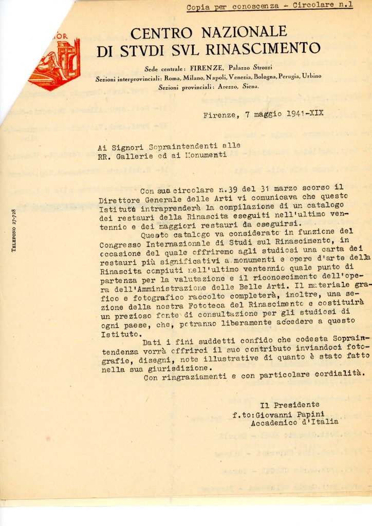 Archivio Storico INSR, fascicolo 848 H