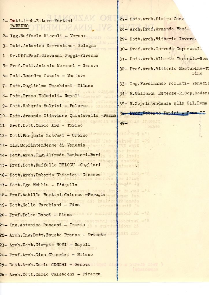 Archivio Storico INSR, fascicolo 848 H