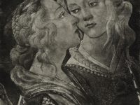 Sandro Botticelli, Prove di Cristo (particolare)
1481–1482, Città del Vaticano, Cappella Sistina
Fotografia Anderson
Fototeca dell’Istituto Nazionale di Studi sul Rinascimento, n. inv. 996